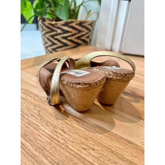 Gaimo Espadrille Wedges w/Peep Toe- Handmade in Spain, Size 37 (US 6.5) - Picture 4 of 9